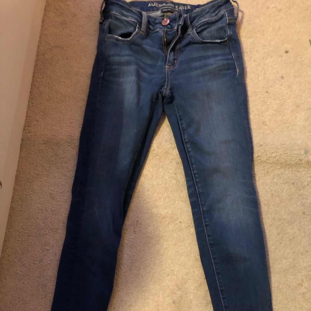 American Eagle super stretch jeggings size 4